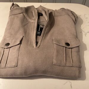 NWT men’s military inspired sweater